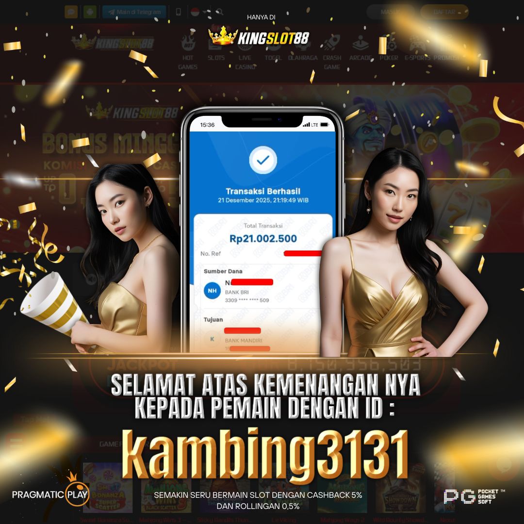 SELAMAT ATAS KEMENANGANNYA UNTUK ID :kambing3131